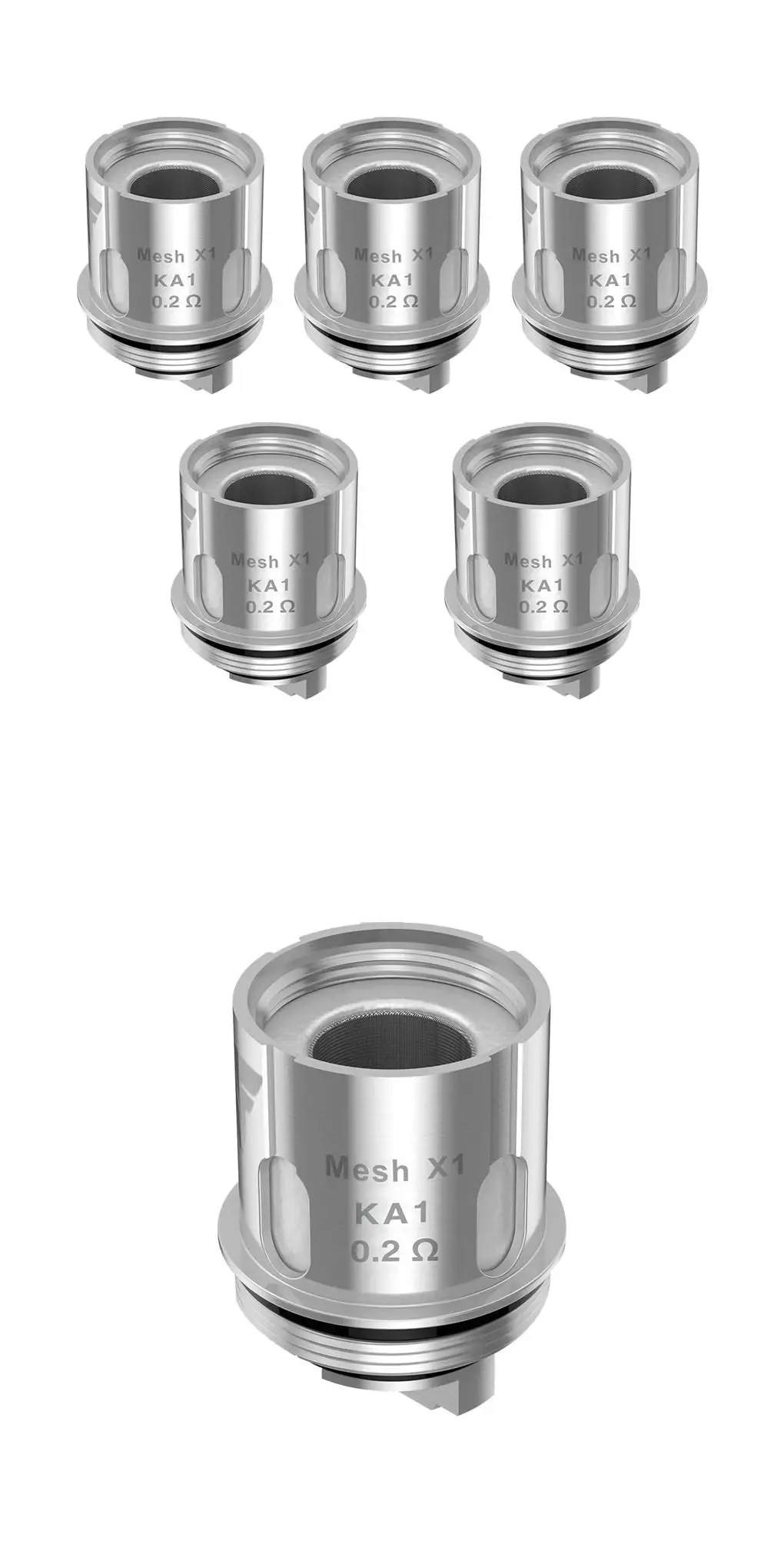 

5pcs New Original Geekvape Super Mesh X2 Coil Head 0.4ohm for E Cigarette Geekvape Aegis mini 80W kit Cerberus tank