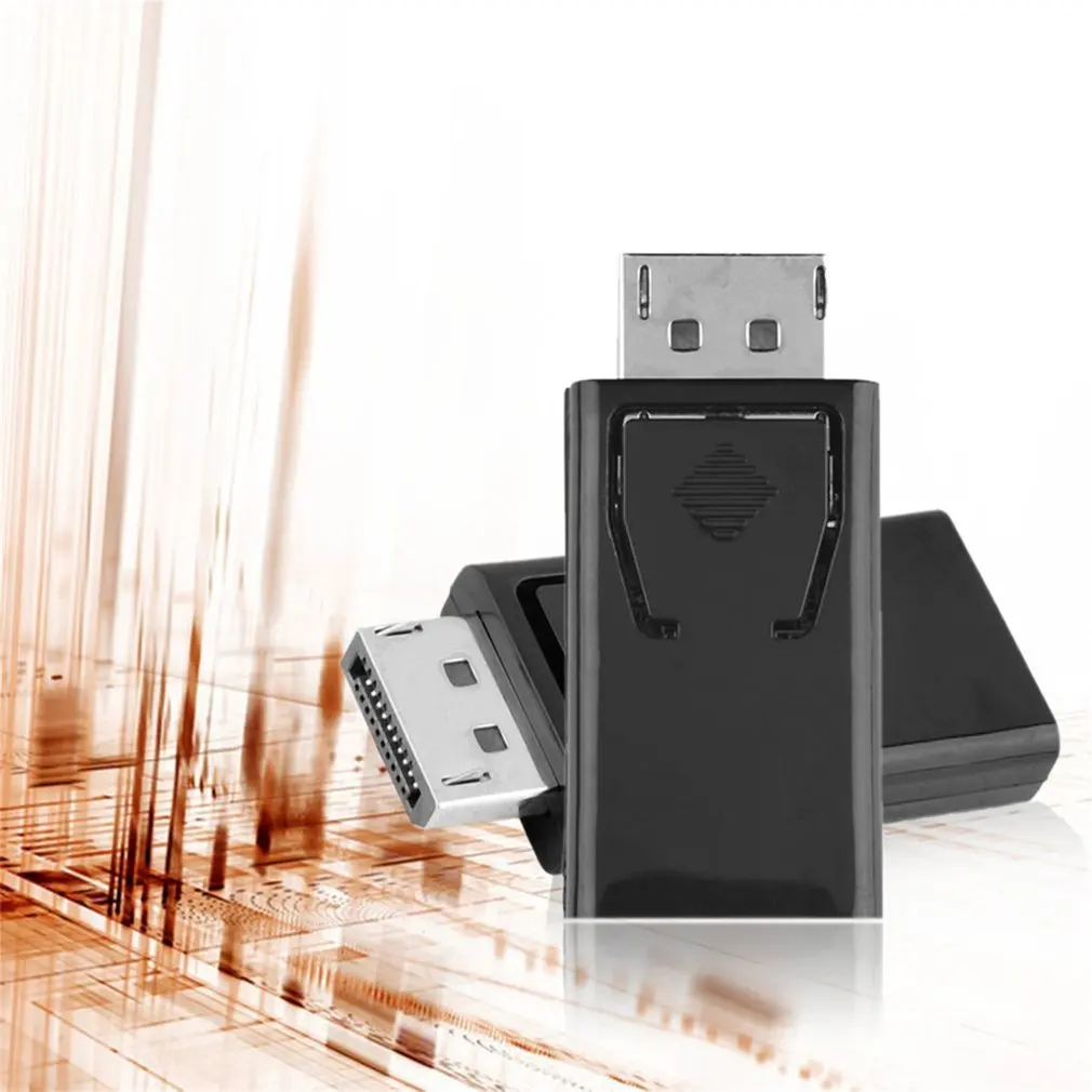 4K Dp к Hdmi-совместимый адаптер Displayport Revolution с гнездом Hdmi-совместим ПК ТВ-проектором |