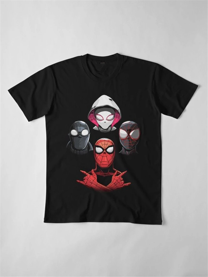 Королева X Человек паук богемная Rhapsody Into Spiderverse черная футболка бесплатная