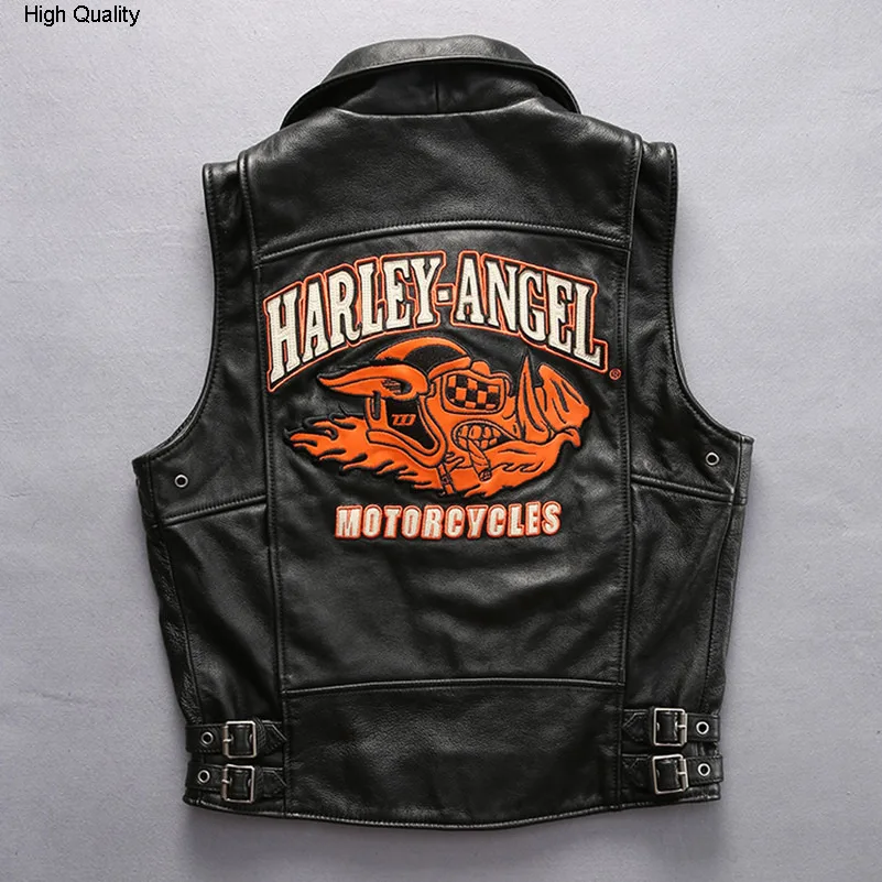 2020 мужская приталенная мотоциклетная куртка без рукавов с рисунком поросенка