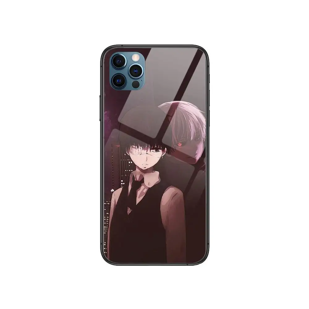 

Anime tokyo ghoul style Anime Style Phone Case cover For iphone 12 pro max 11 8 7 6 s XR PLUS X XS SE 2020 mini black cell sh