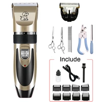 electrical pet clipper professional grooming kit rechargeable animals hair cutting machine pet cat dog hair trimmer shaver set