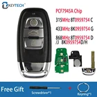 OkeyTech 3 кнопки с Дистанционным Ключом 315433 МГц для Audi A4 S4 A5 S5 Q5 8T0959754 C 8K0959754G 8T0959754 DH 8T0959754 J