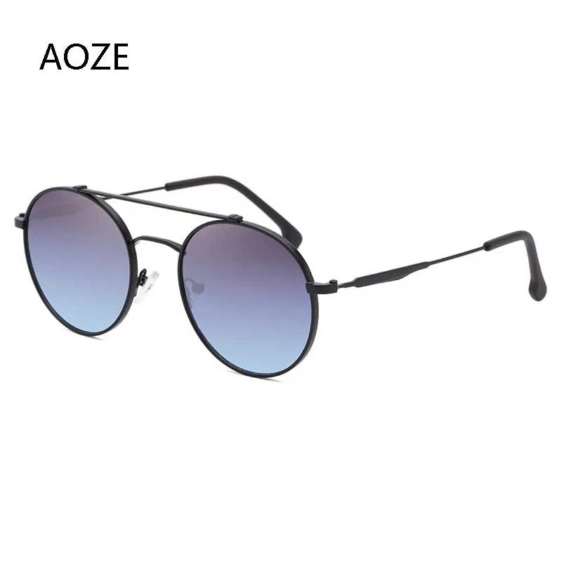 

2020 Luxury Retro Round Metal Sunglasses Steampunk Men Women Brand Designer Driving Glasses Oculos De Sol Shades UV Protection