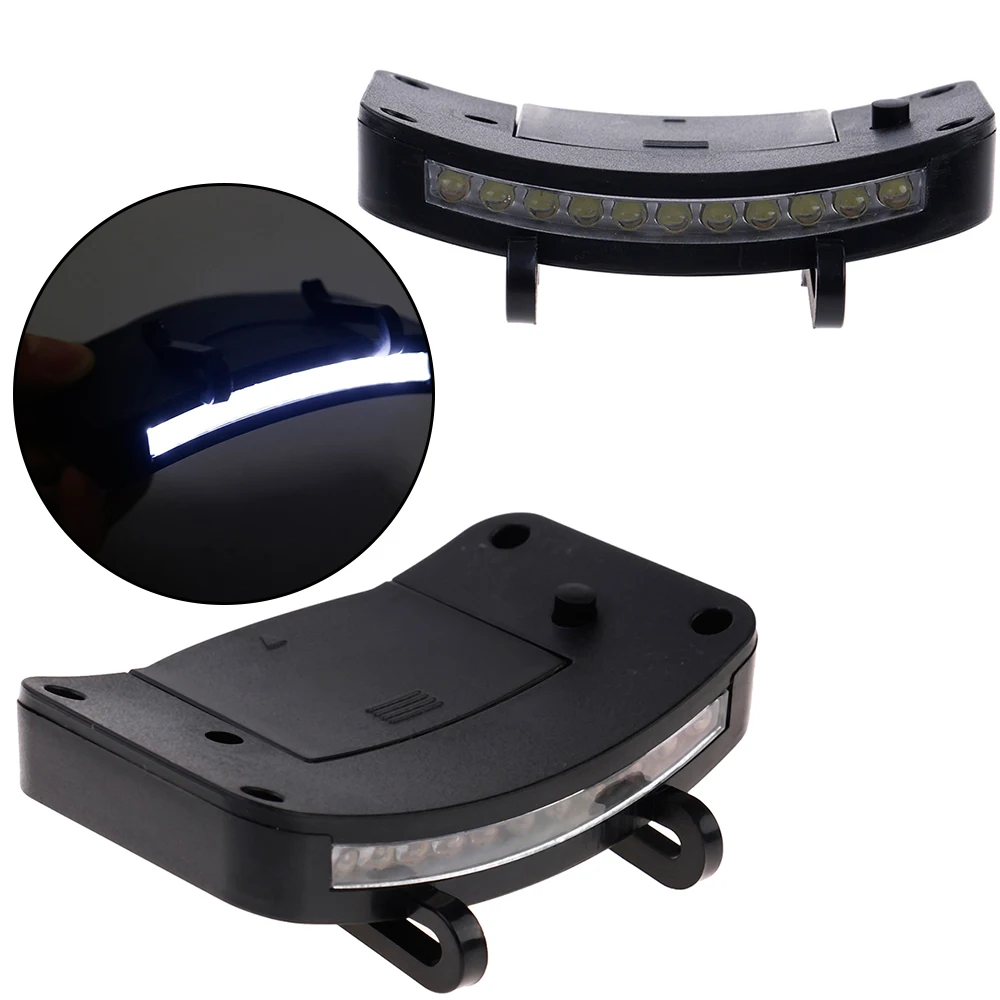 Bright 11 LED Cap Light Headlight Headlamp Head Flashlight Hat Clip On Fishing Lamp | Лампы и освещение