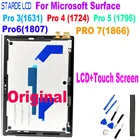 Оригинальный дисплей для Microsoft Surface Pro 3 1631 Pro 4 1724 Pro 5 1796 PRO 6 1807 PRO7 1866, ЖК-дисплей с сенсорным экраном и дигитайзером