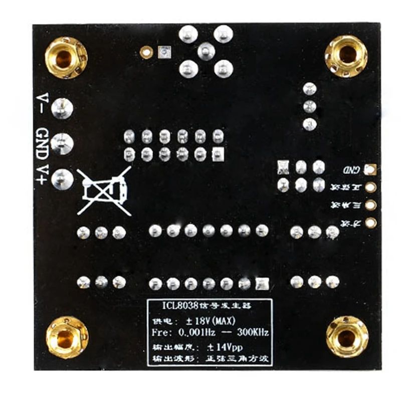 ICL8038 Signal Generator Module Low Frequency Source/Sine Wave/Triple-Cornered Wave/Waveform | Инструменты