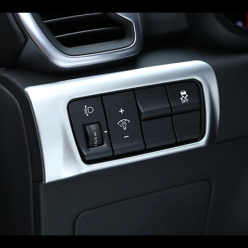 Матовый АБС-пластик для Kia Sportage Kx5 4 QL LHD 2016 2017 кнопка регулировки переключателя