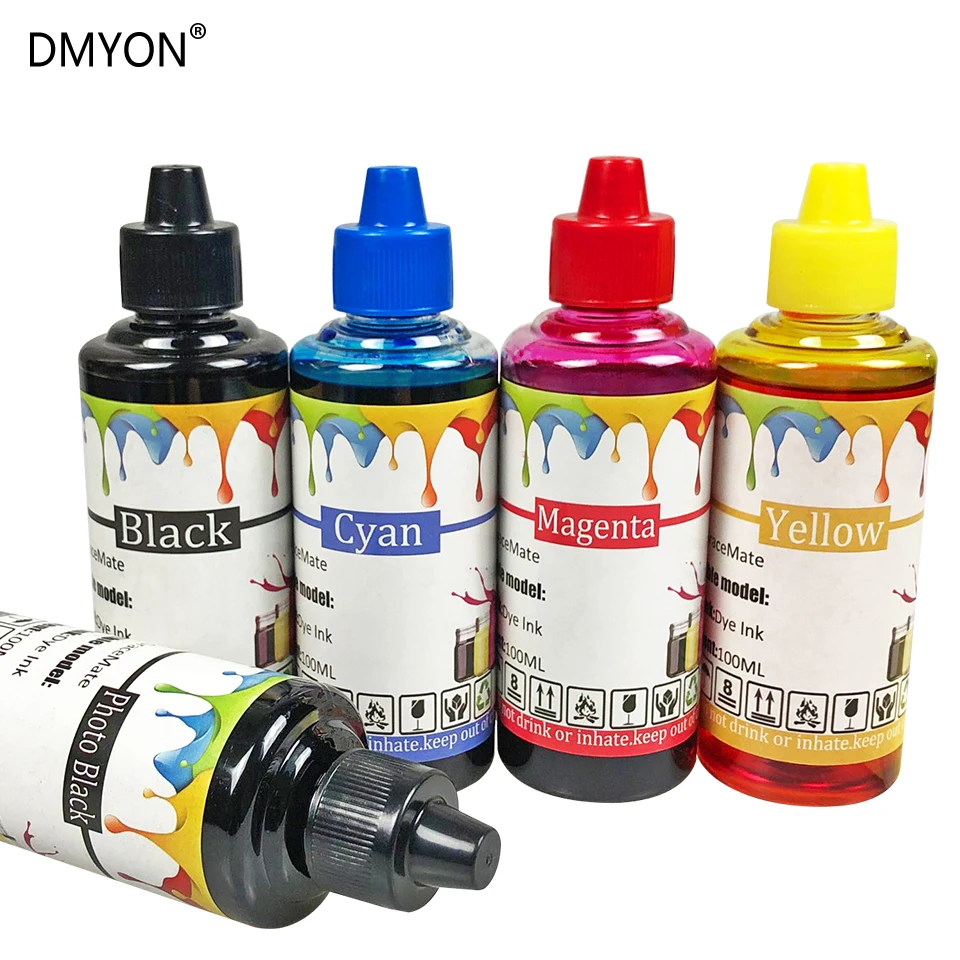 DMYON 1811 1812 1813 1814 комплект пополнения чернил совместимый для Epson XP 30 102 202 205 212 215 225 302