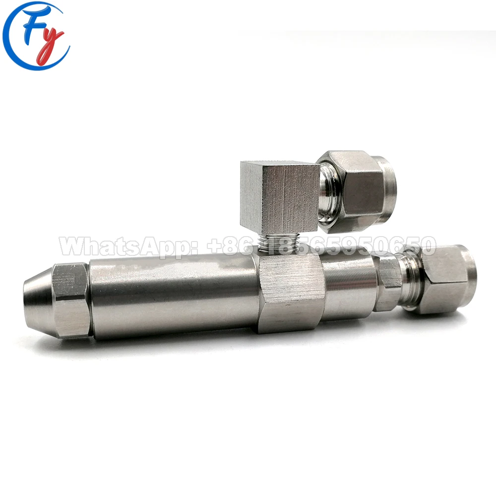 Air atomizing nozzle full cone oil spray fuel siphon burner two-fluid | Дом и сад