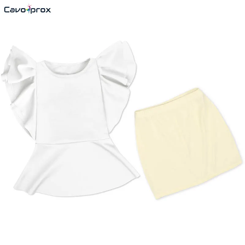 Женское вечернее платье с оборками и коротким рукавом 2 предмета Офисная Женская