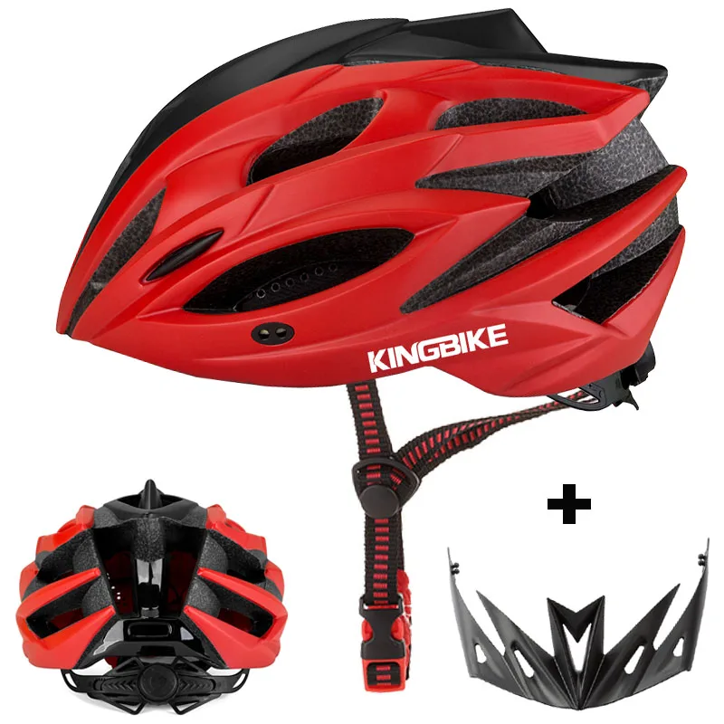 Мужской матовый красный велосипедный шлем для MTB|Велосипедный шлем| |