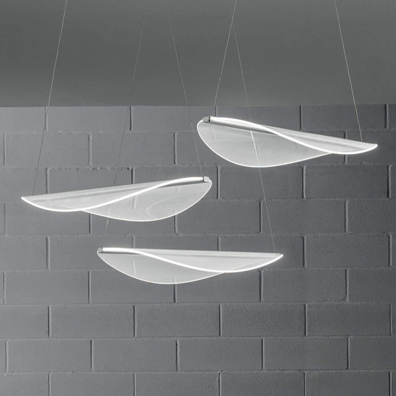 Современные акриловые светодиодные подвесные светильники скандинавский