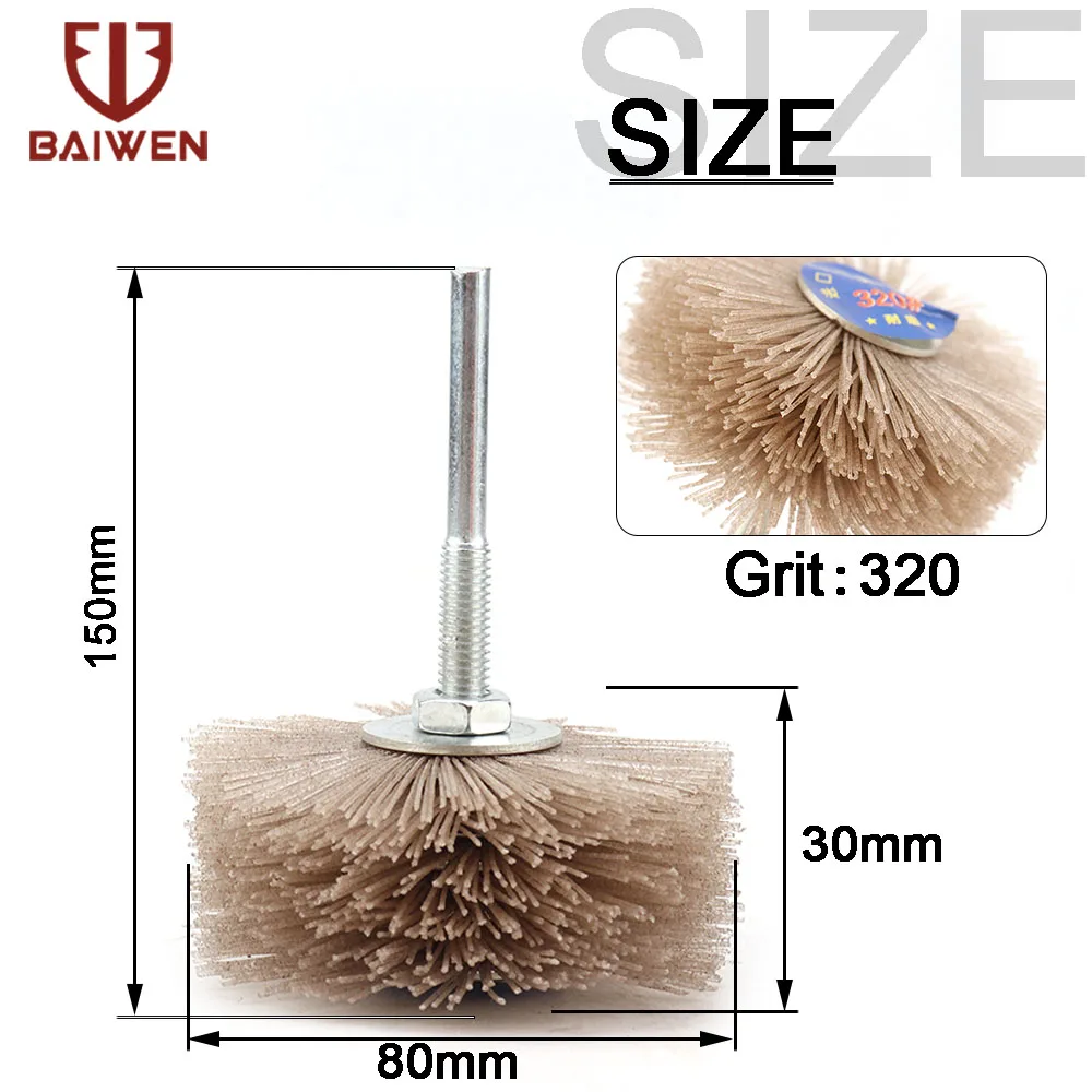 

Шлифовальная головка SI FANG нейлоновая для дерева 1/4 дюйма