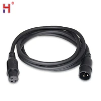 high quality 123510 meters length 3 pin signal dmx connect cable for stage par led moving head light