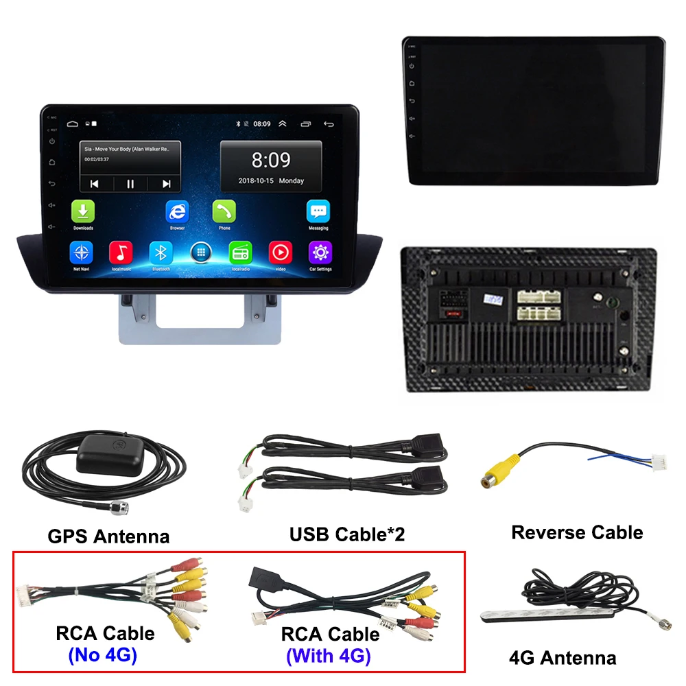 EKIY " ips Автомагнитола для 2012- Mazda BT-50 зарубежный автомобиль gps Android 8,1 Радио мультимедийный плеер 9 дюймов Поддержка Wi-Fi и 4G