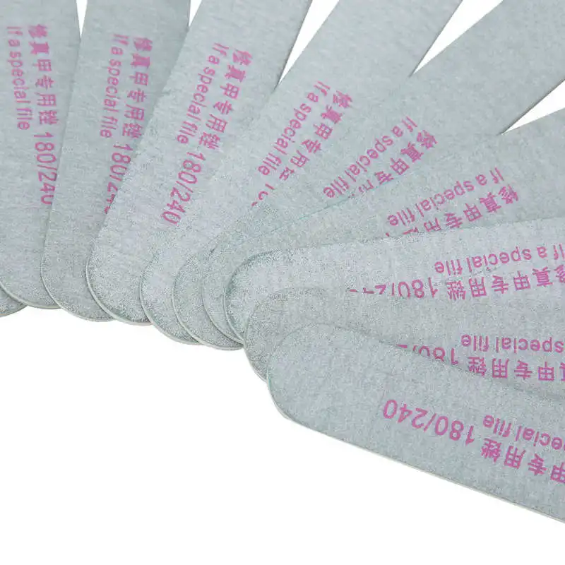 

Home Nail Files Nail Files Double Sided 180/240 Grit Nail Buffering Files for Home Nail Salon Double Sided Nail Files