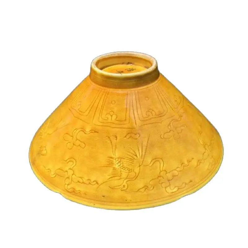 Бутиковый павильон сине-белая чаша с цветком лотоса античный фарфор подарок для