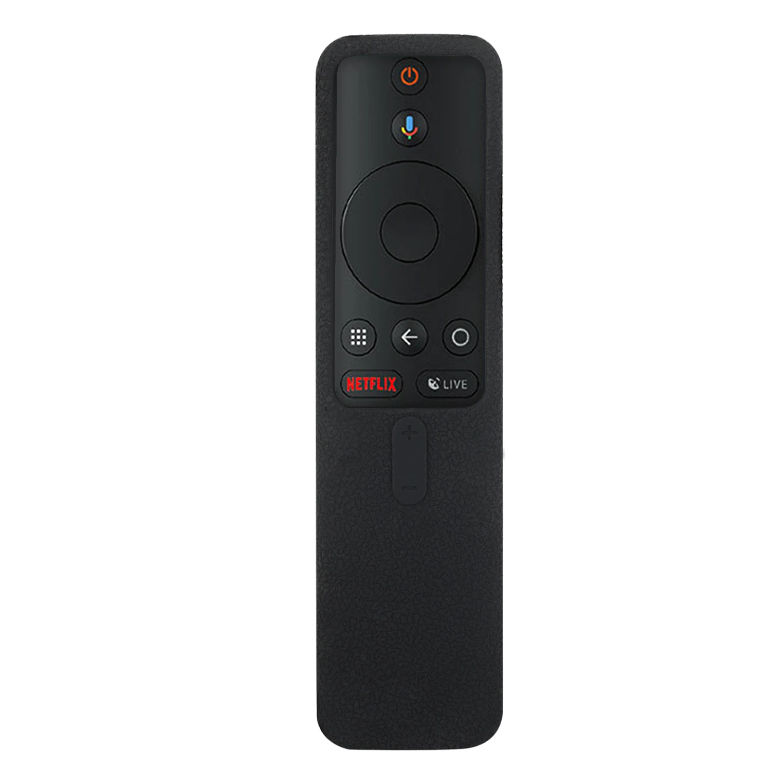 Black Чехлы для xiaomi mi tv box s bluetooth wifi умный пульт дистанционного управления чехол силиконовый ударопрочный защитный для лыж - Цвет: Black