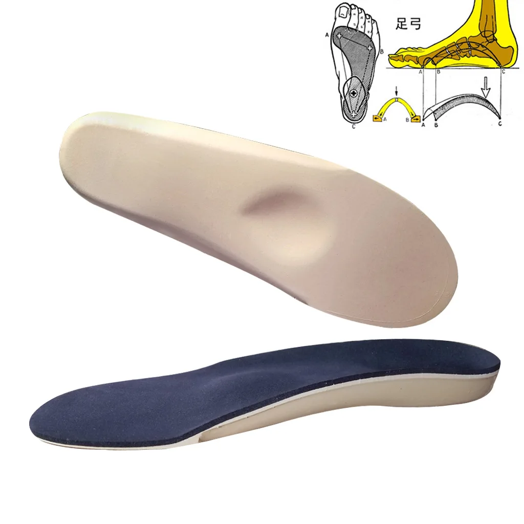 Ортопедические стельки для коррекции плоскостопия, коррекция свода стопы, двойная плотность, Эва, вставки для обуви от AliExpress RU&CIS NEW