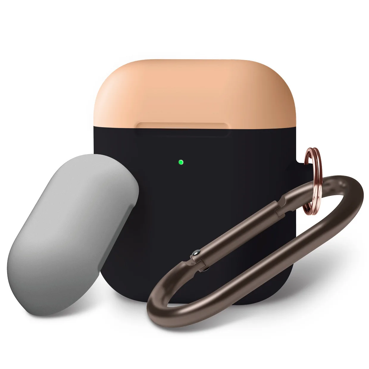 Силиконовый чехол s для Airpods 2nd защитный наушников Apple Airpods2 Air Pods 1 2 ударопрочный