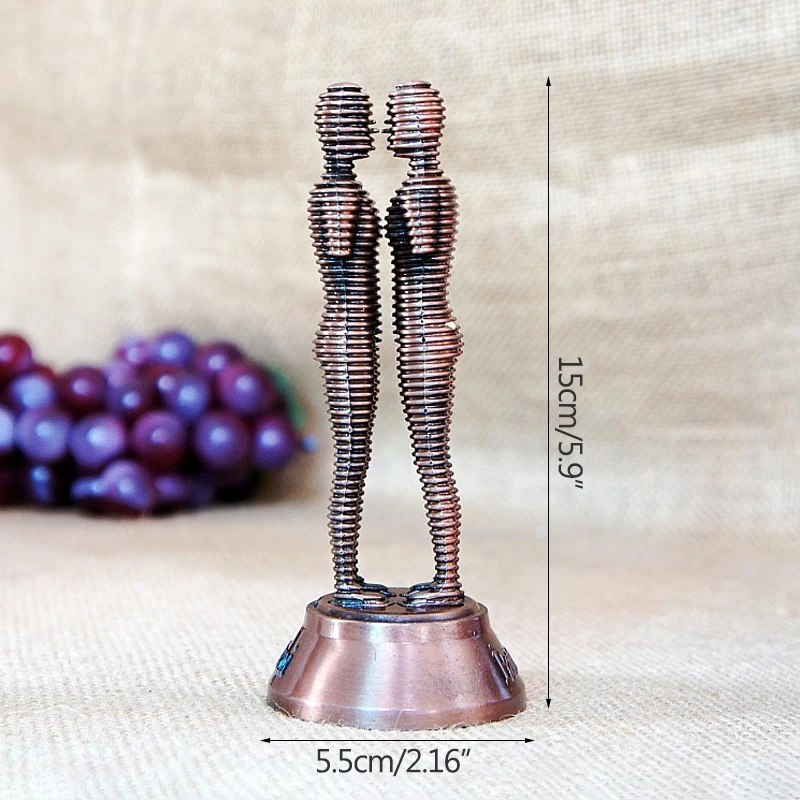 Модель двойного человека ручной работы домашний декор фигурки настольные