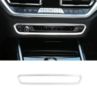 sbtmy abs decorative frame of car central control volume panel for bmw 3 series g20 g28 325li 2020