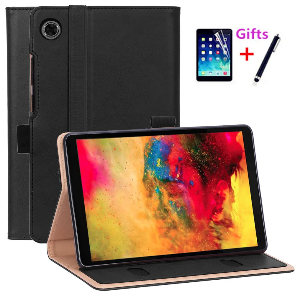 Чехол для Huawei MatePad T8 деловая Обложка подставка телефона с отделениями карт рук +