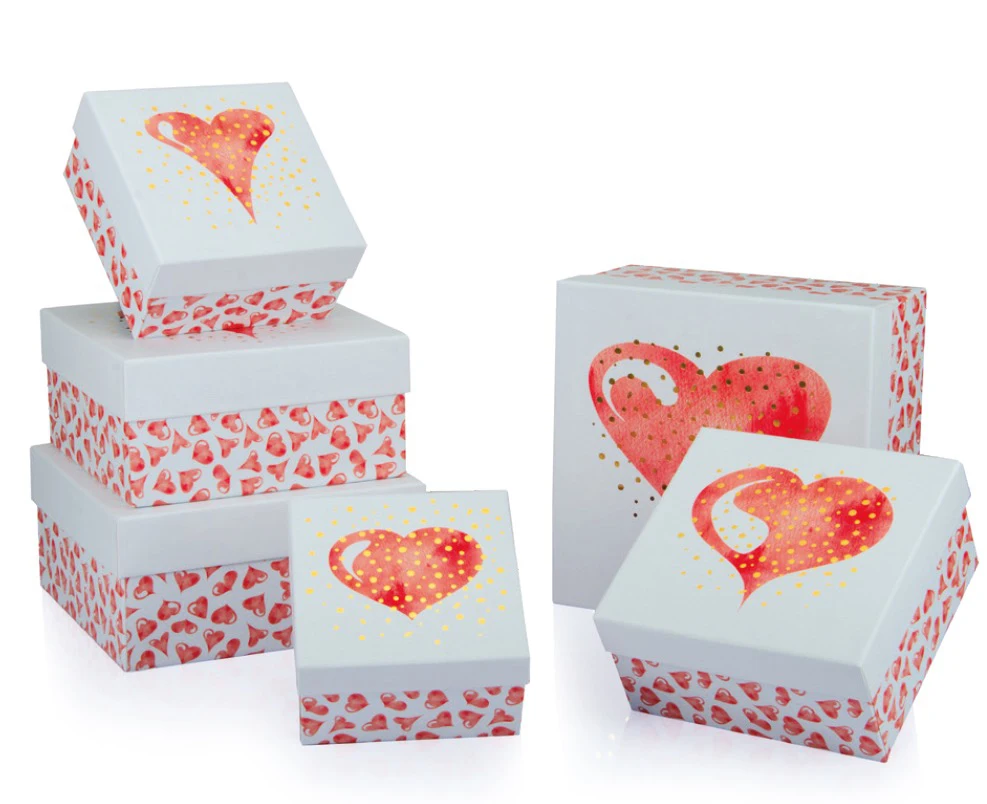 

GIPTA VALENTINES DAY FLAMMA SQUARE 6 LI BOX SET