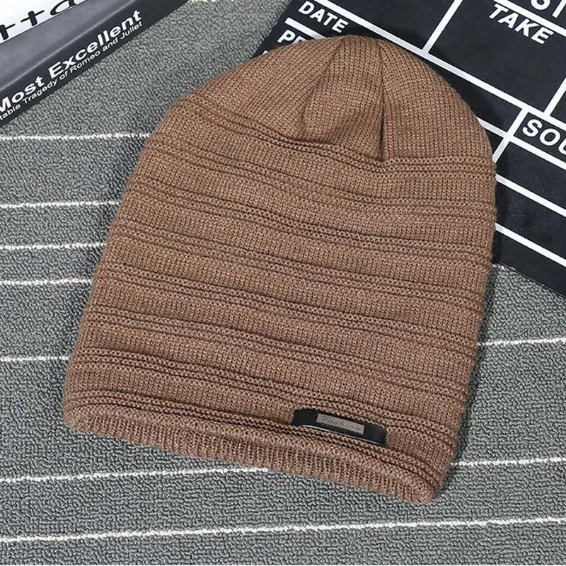 Новые зимние мужские вязаные шапки для улицы американская версия женские теплые
