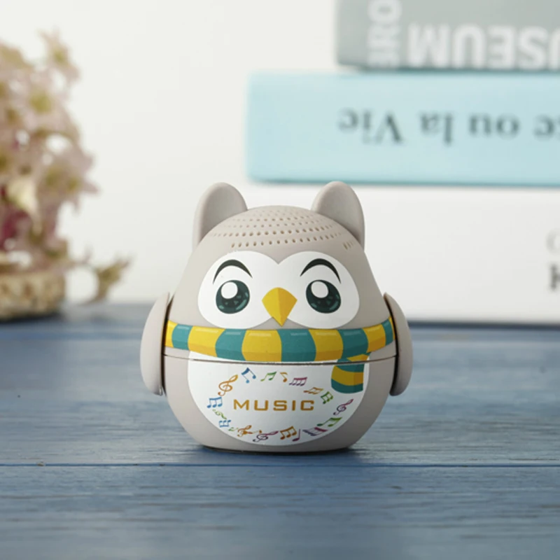 Беспроводная Bluetooth колонка милая мультяшная портативная мини