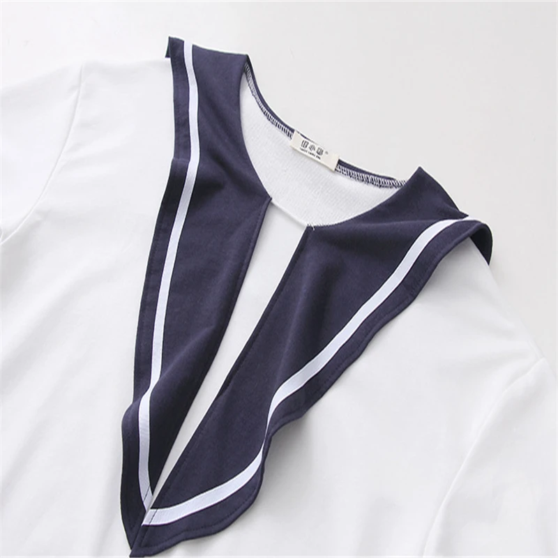 

Merry Pretty Womens Sailor Collar Striped Hoodies Sweatshirts Winter Harajuku Long Sleeve Loose Tracksuit