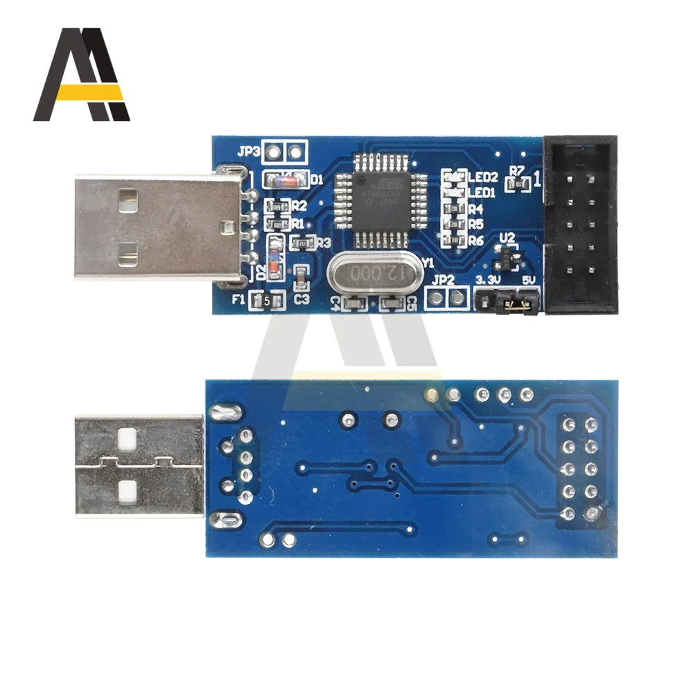 Программатор USBASP USBISP AVR модуль загрузки 3 В 5 в ATMEGA8 ATMEGA128 поддержка Win7 64 бит 10
