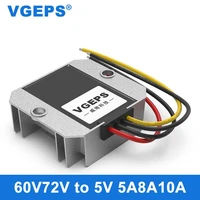 36v48v60v72v to 5v dc power supply voltage regulator module 20 85v down 5v electric vehicle waterproof converter