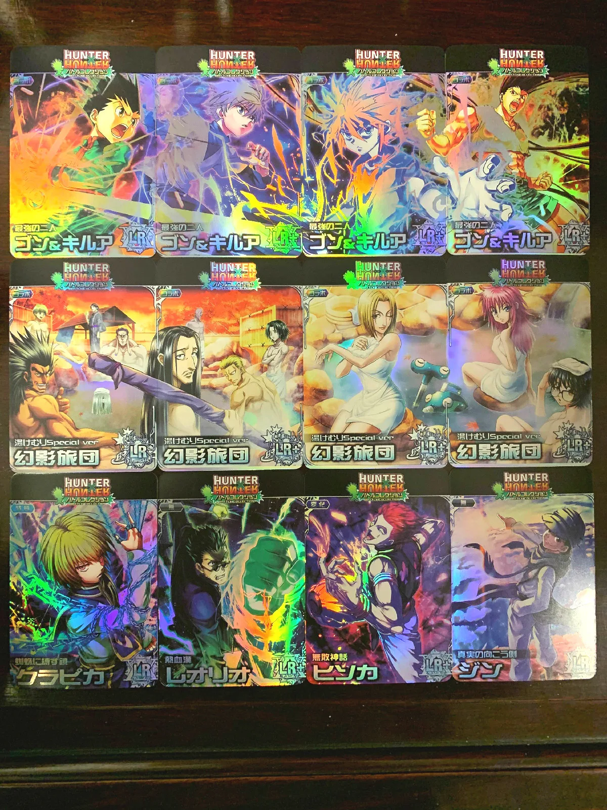 Juego de colecci&oacute;n de cartas de Hunter X Hunter HunterxHunter HxH, juego de colecci&oacute;n de cartas de Anime, 12 unids/set por Set-3