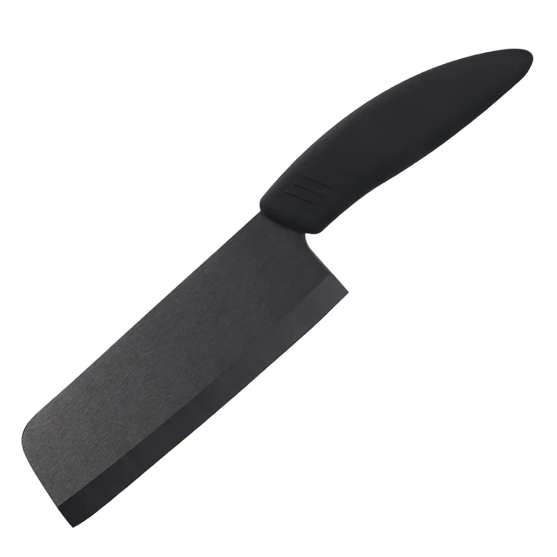 

Black-edged 6-inch kitchen knife baby auxiliary kitchen slice knife household meat knife ceramic knife