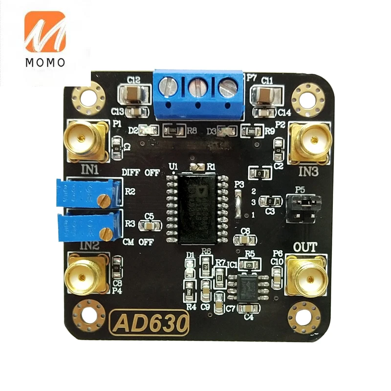 

Balanced modulator AD630 chip lock-in amplifier module detects modulation and detection for weak signals