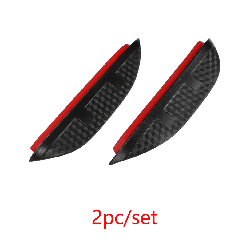 plastic 2pcs Зеркало заднего вида дождь брови для Mercedes gle w167 gle gle 350/amg внешние украшения аксессуары - Название цвета: plastic 2pcs