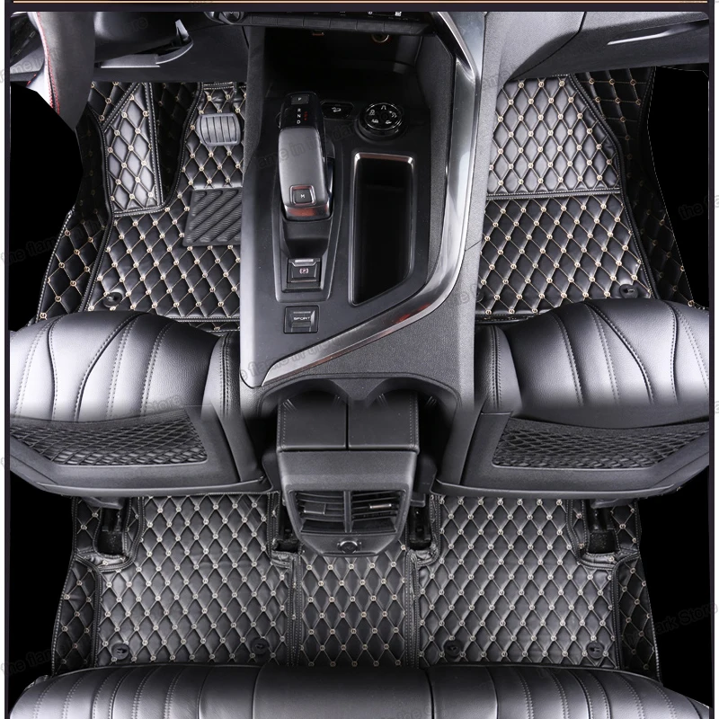 Кожаные Коврики для салона автомобиля коврики peugeot 3008 2013 2014 2015 2016 2017 2018 2019 2020 2021 |