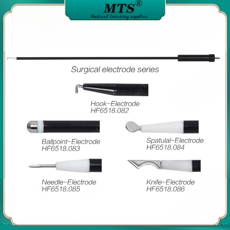 Medical Endoscopic Laparoscopic Surgical Electrode series Instruments Reusable Monopolar Surgery Electrocoagulation