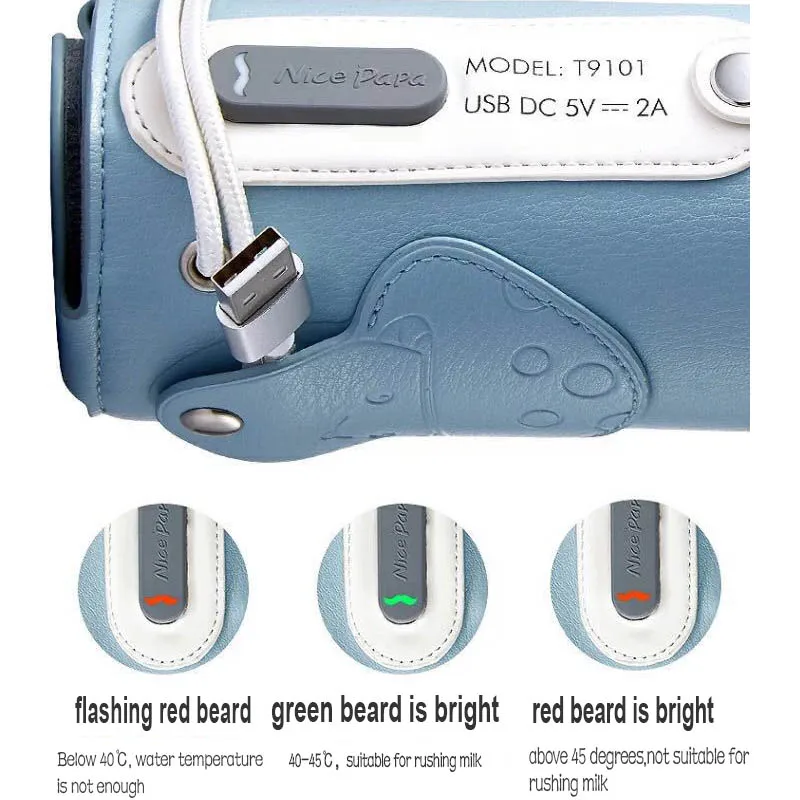 Портативный usb подогреватель для детских бутылочек молока теплоизоляционная