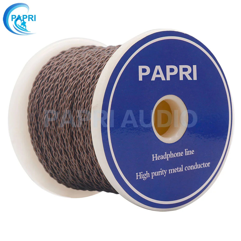 Кабель для наушников PAPRI GR01 обновленный DIY 7N OCC провод Hi-Fi аудио линия гарнитуры