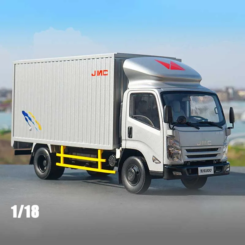 

Diecast 1:18 Scale JMC N800 Panel VAN Cargo Station transport wagon Truck Car Model Metal Alloy Toy For Collection
