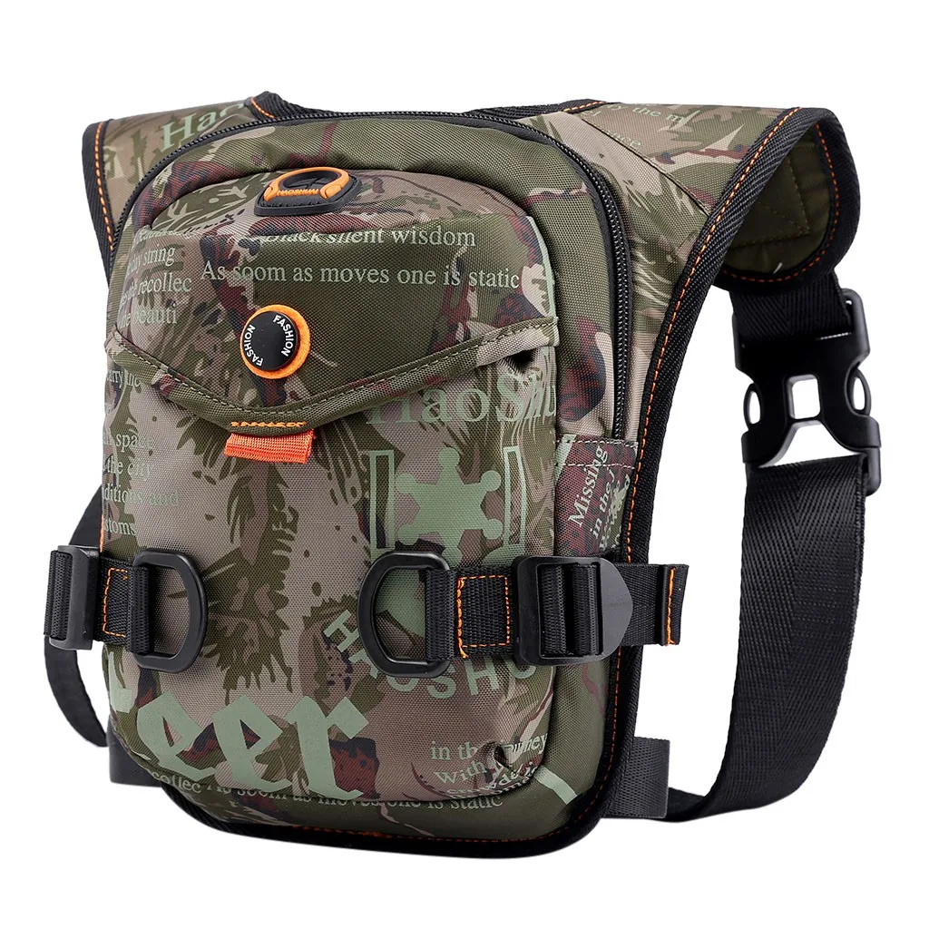 

New Multi-Functional Leg Bag Hiking Outdoor Travel Sports Pockets Waist Bags Fanny Pack Chest Belt
