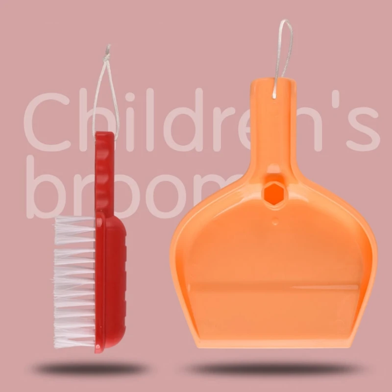 

Children Simulation Mop Broom Dustpan Cleaning Tool Set Play House Role Play Toy 40JC