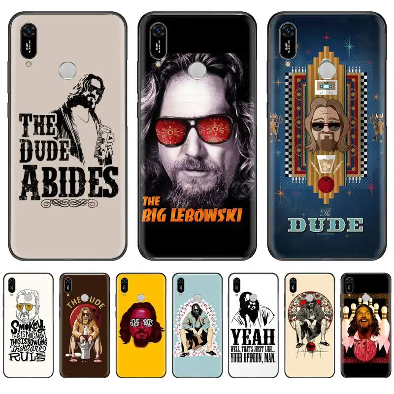 Пленка из фильма The Big Lebowski чехол для телефона Huawei Y5 Y6 II Y7 Y9 PRIME 2018 2019 NOVA3E P20 PRO P10 Honor 10