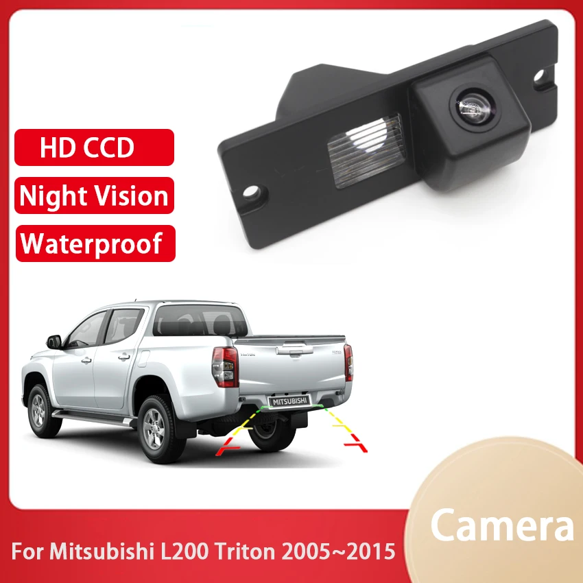 Car CCD Night Vision Back up Rear View Camera For Mitsubishi L200 Triton 2005 2006 2007 2008 2009 2010 2011 2012 2013 2014 2015