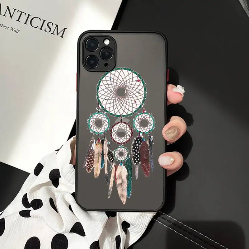 

Mandala Clip art Phone Case matte transparent For iphone 7 8 11 12 plus mini x xs xr pro max cover