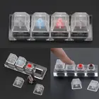 1 шт. Gateron MX Переключатель акриловые механические клавиатуры переключатель 4 прозрачный Пробник тестер набор игрушек подарок для снятия стресса