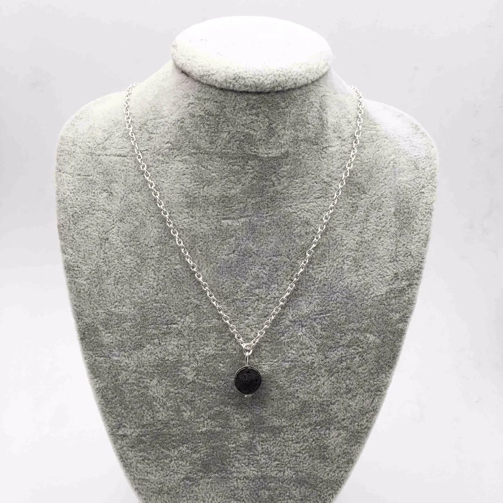 1 шт.) натуральный лавовый камень диффузор эфирного масла ожерелье ювелирные